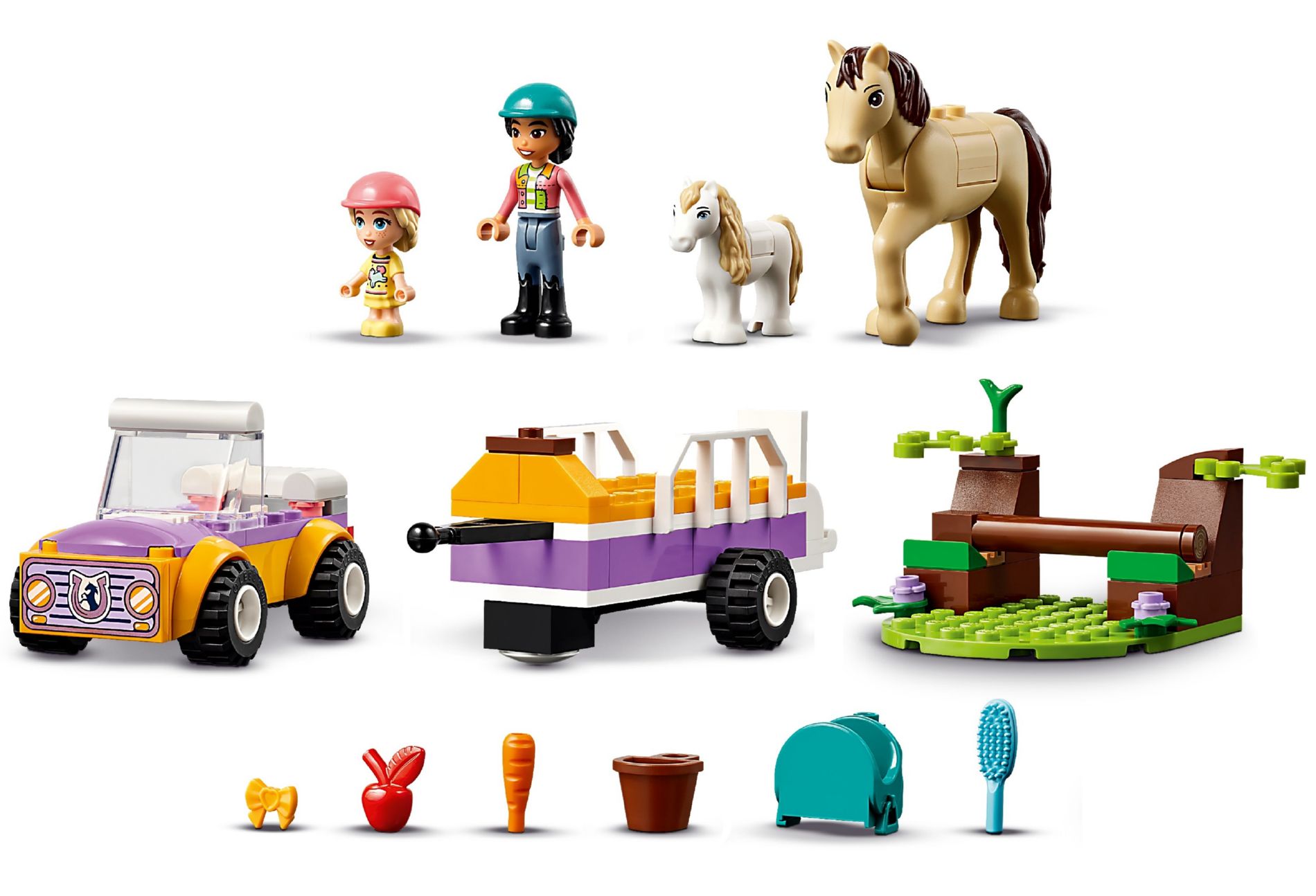 Конструктор Lego Friends Трейлер з кіньми та поні (42634) - фото 3 Конструктор Lego Friends Трейлер з кіньми та поні (42634) - фото 3
