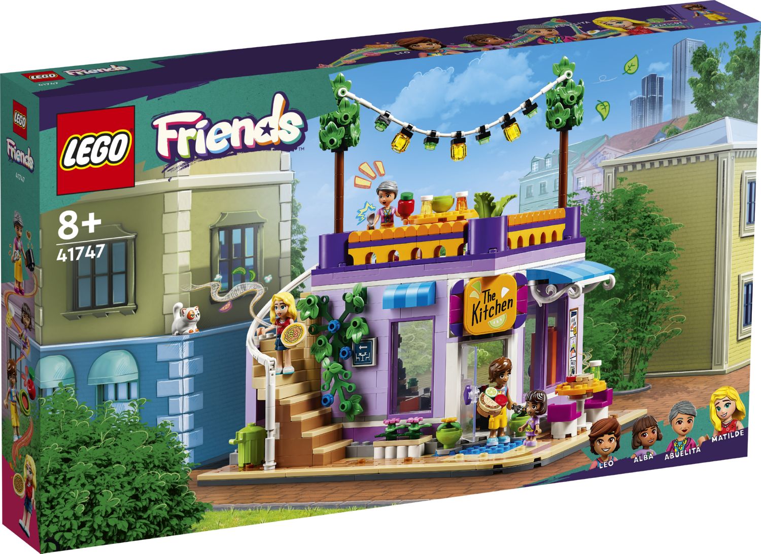Конструктор Lego Friends Общая кухня Хартлейк-Сити (41747)