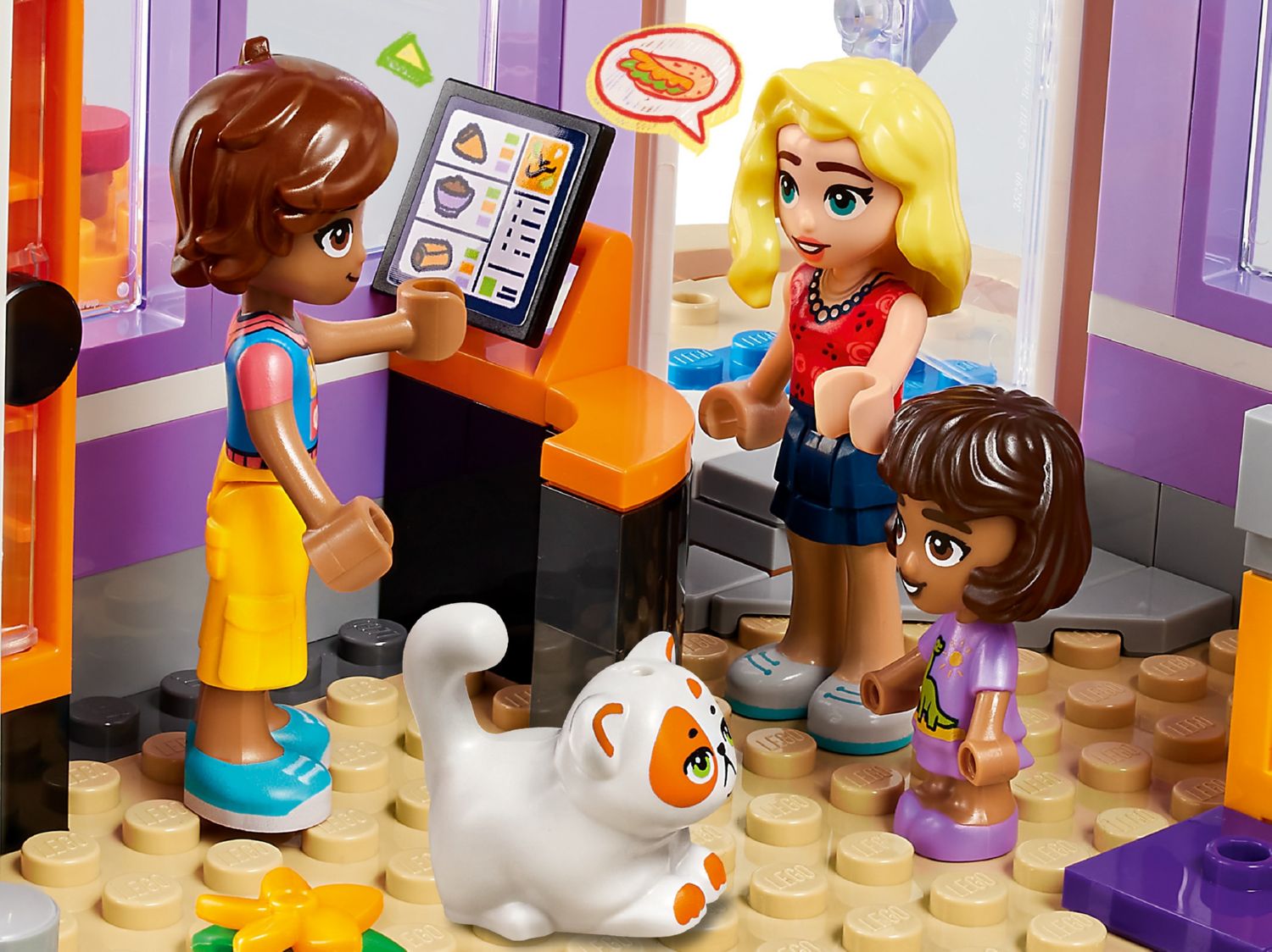 Конструктор Lego Friends Общая кухня Хартлейк-Сити (41747) - фото 4