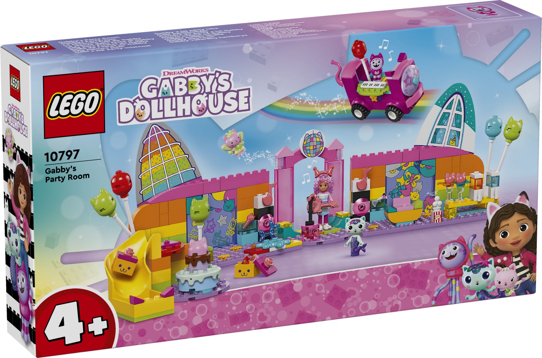Конструктор Lego Gabby's Dollhouse Святкова кімната Габбі (10797)
