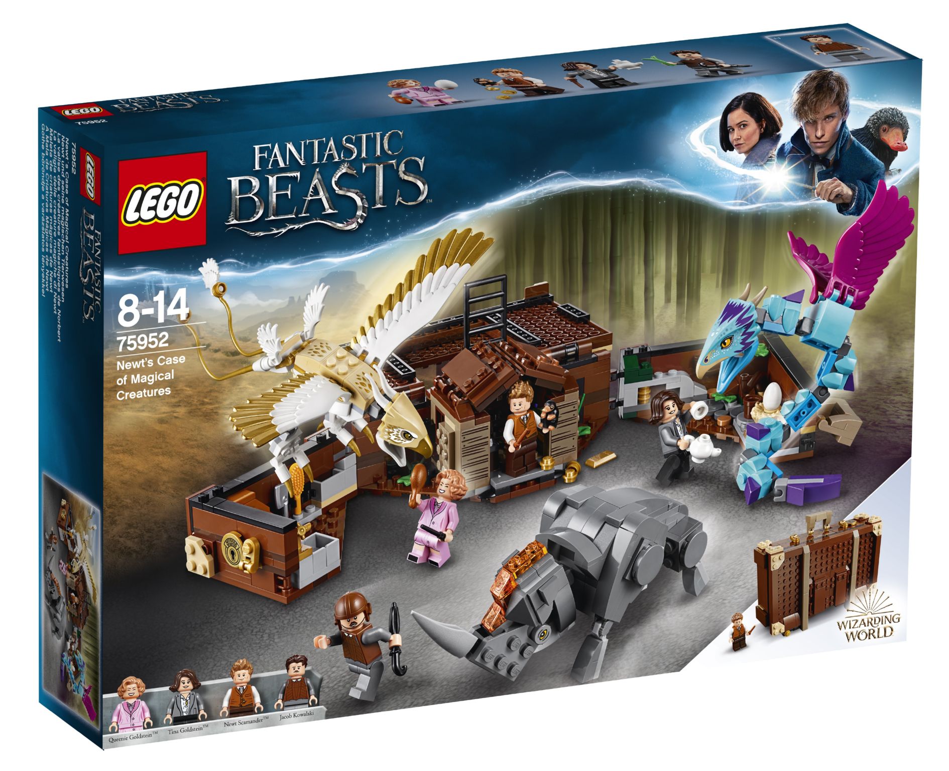 Конструктор Lego Harry Potter Валіза чарівних істот Ньюта (75952)