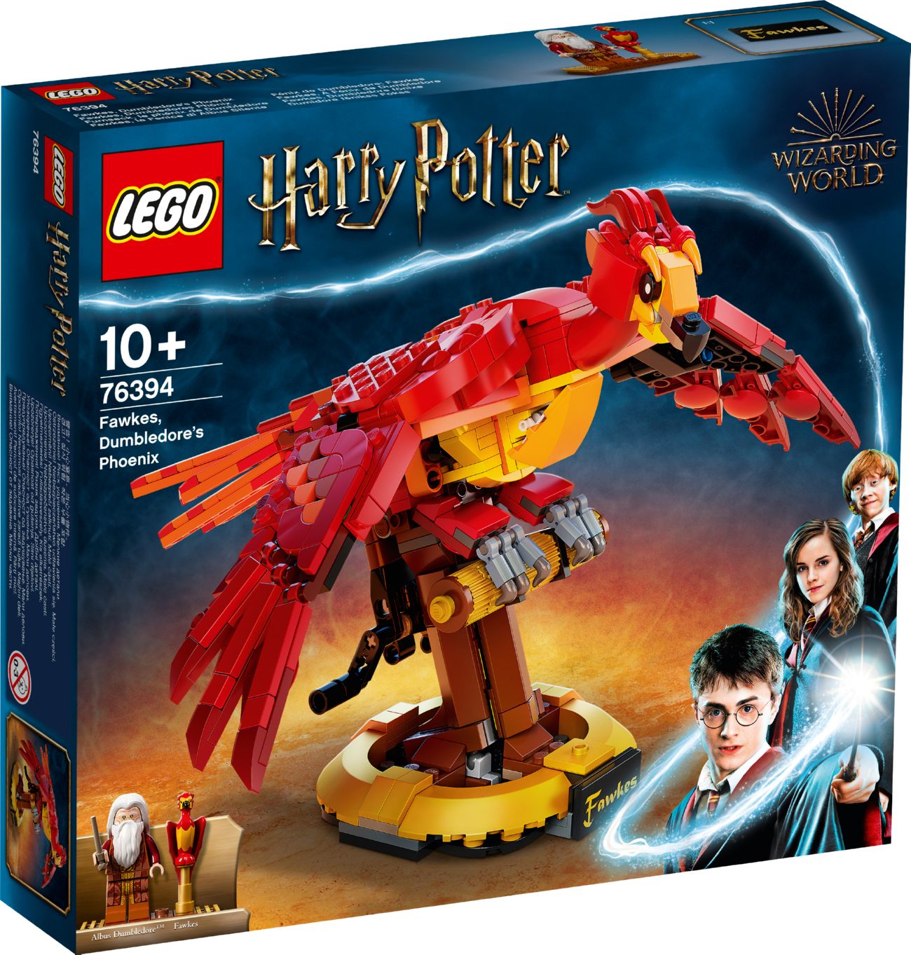 Конструктор Lego Harry Potter Фоукс - фенікс Дамблдора (76394)