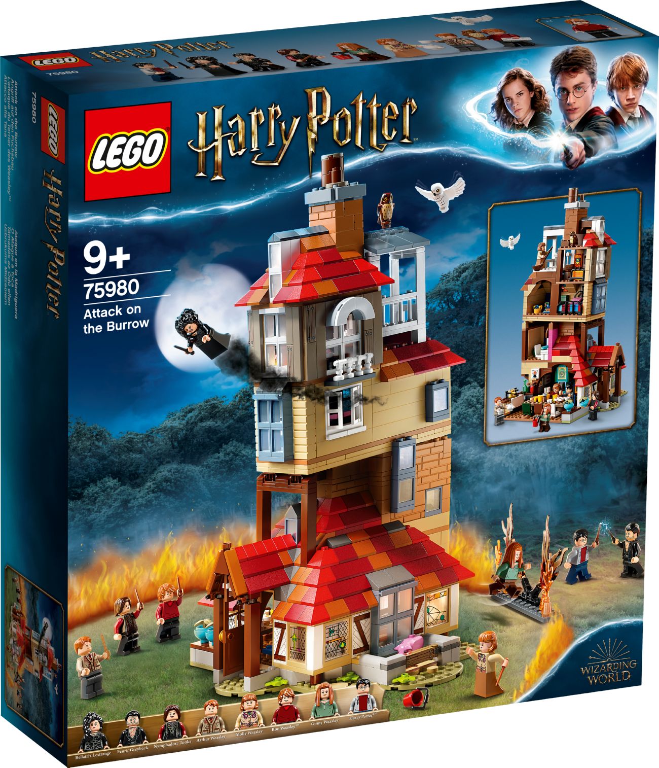 Конструктор Lego  Harry Potter Напад на притулок (75980)