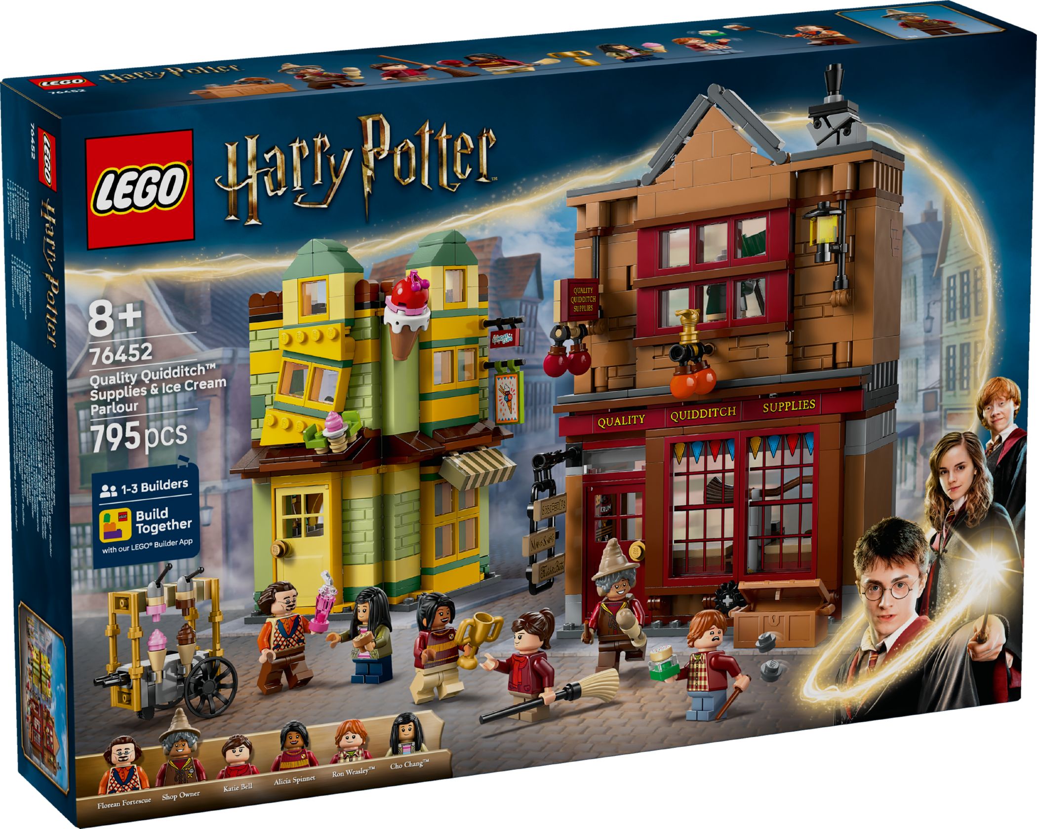 Конструктор Lego Harry Potter Товари для квідичу та кафе з морозивом (76452)