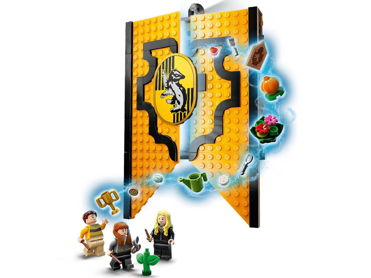 Конструктор Lego Harry Potter Вимпел факультету Пуффендуй (76412) - фото 4