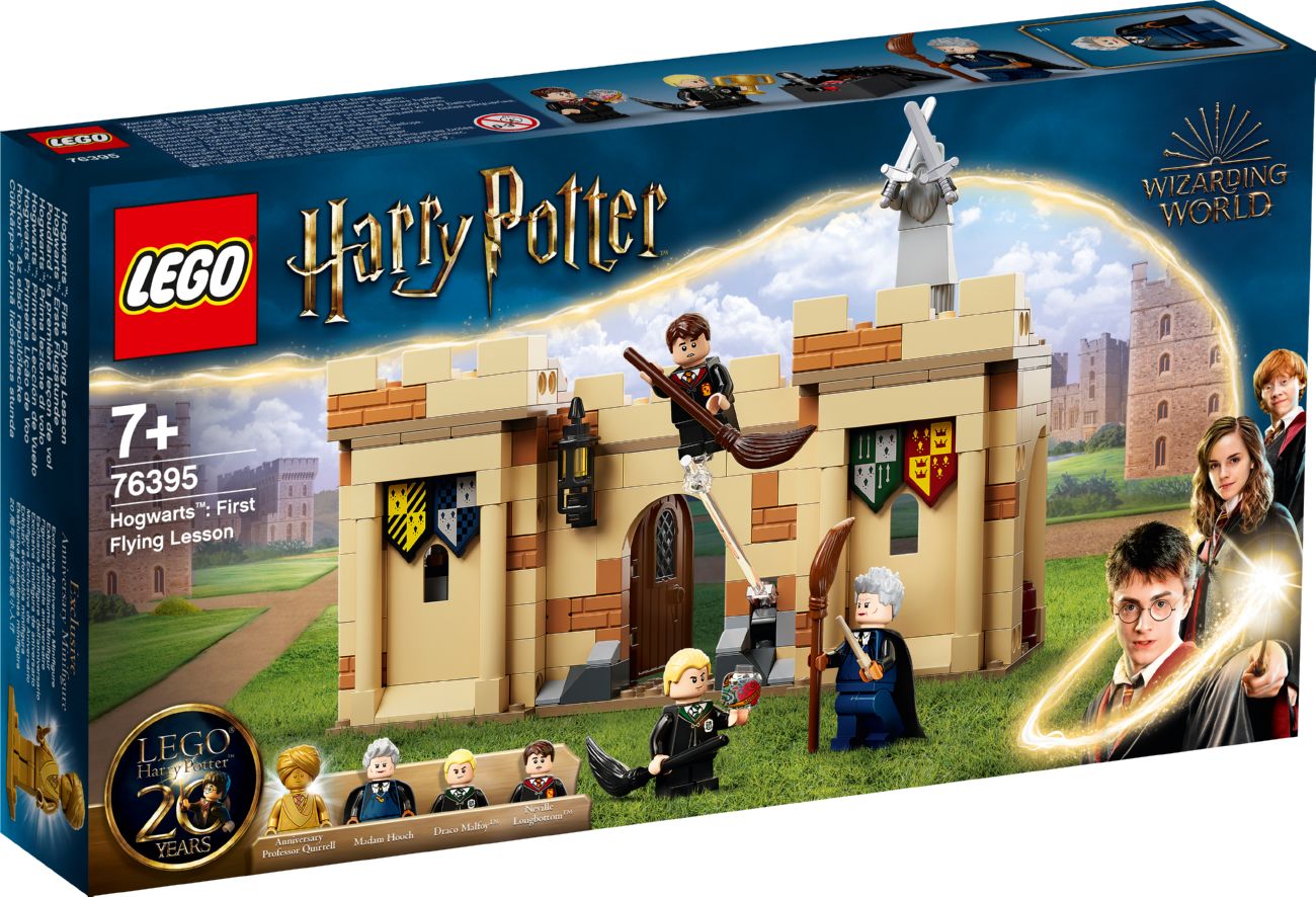 Конструктор Lego Harry Potter Хогвартс: перший урок польотів (76395)