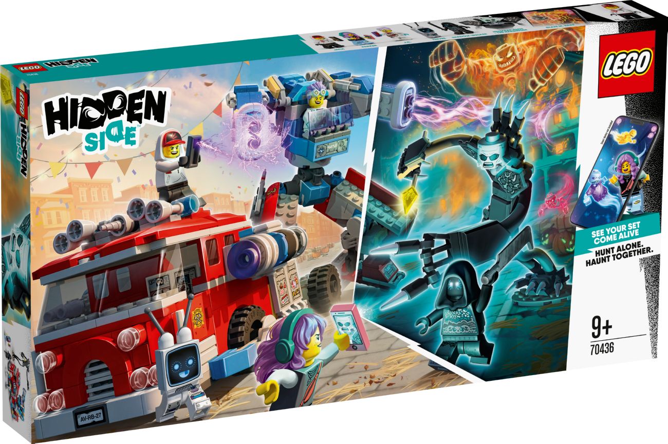 Конструктор Lego Hidden Side Пожежна машина-привид 3000 (70436)