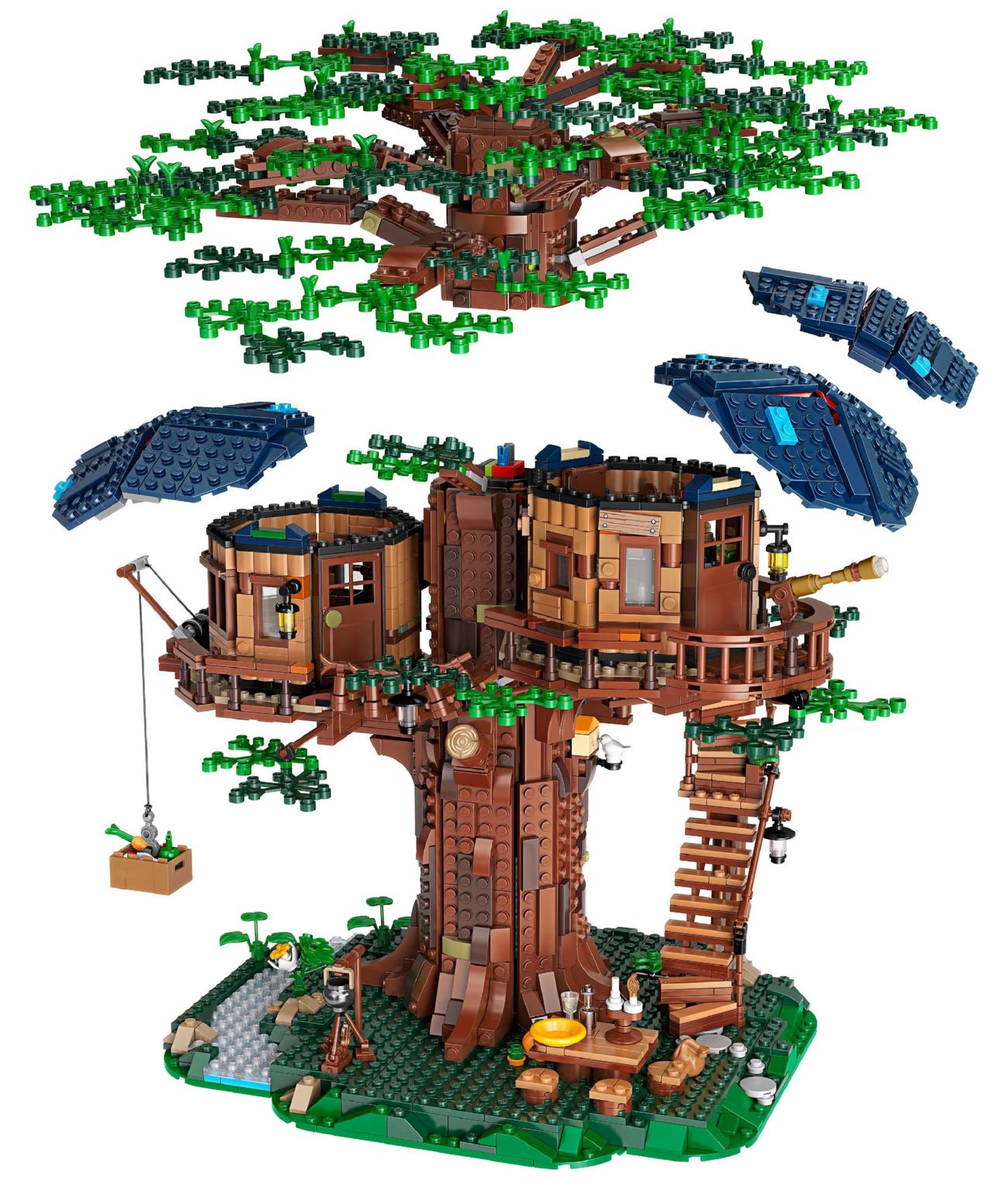 Конструктор Lego Ideas Дом на дереве (21318) - фото 3 Конструктор Lego Ideas Дом на дереве (21318) - фото 3