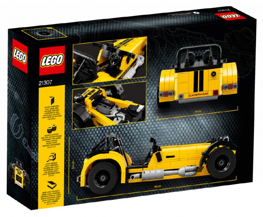 Конструктор Lego Ideas Caterham Seven 620R (21307) - фото 5