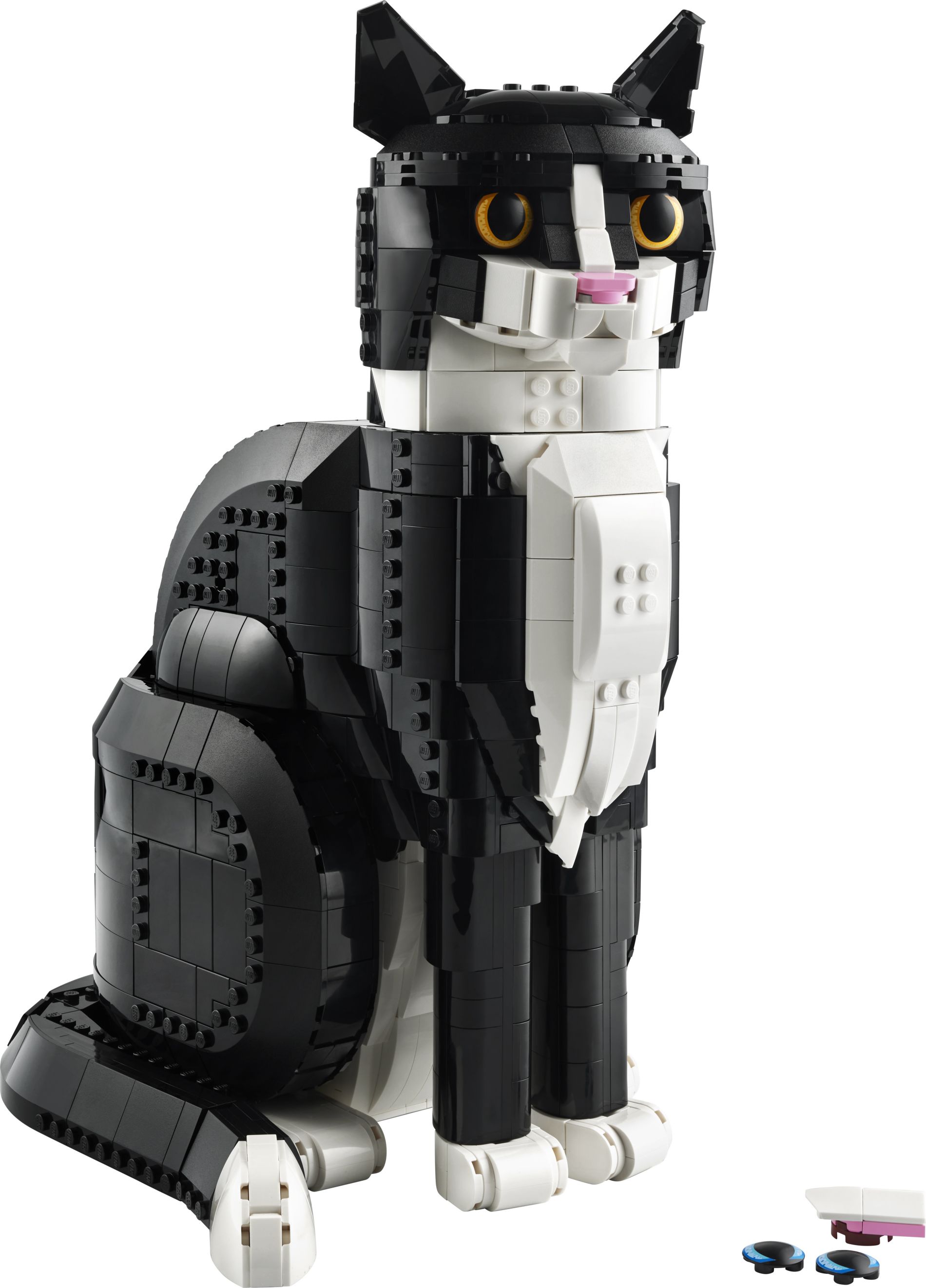 Конструктор Lego ideas Черно-белый кот (21349) - фото 1