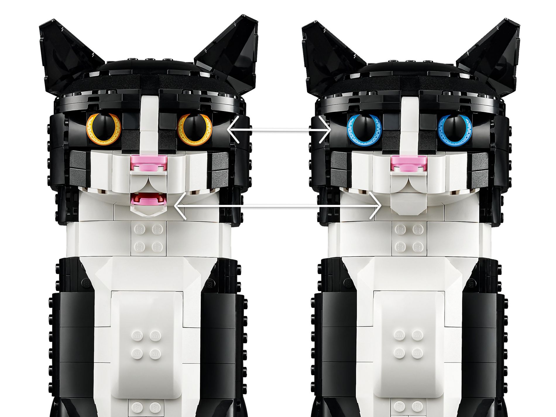 Конструктор Lego ideas Черно-белый кот (21349) - фото 5