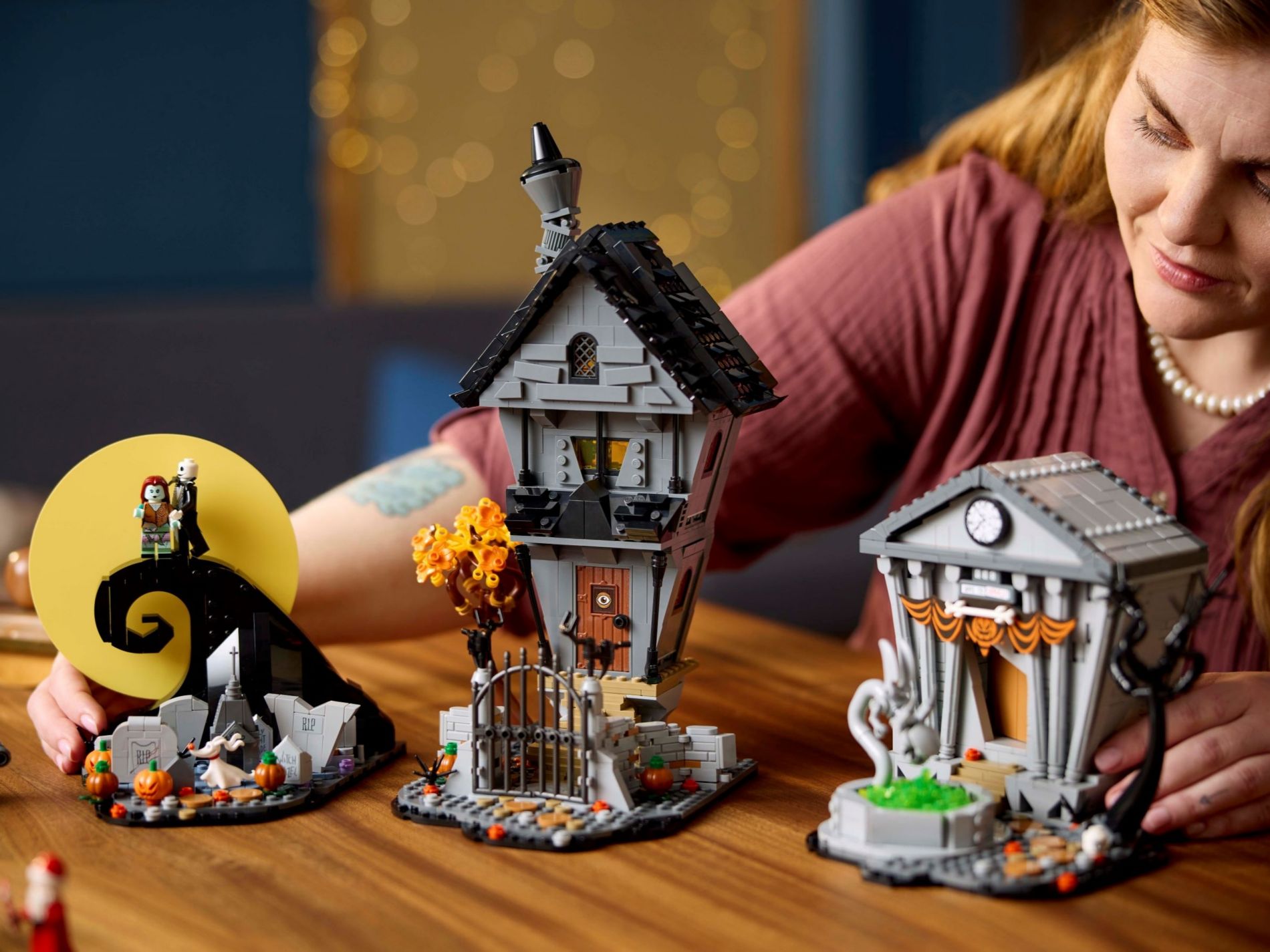 Конструктор Lego Ideas Дісней Тім Бертон Кошмар перед Різдвом (21351) - фото 3 Конструктор Lego Ideas Дісней Тім Бертон Кошмар перед Різдвом (21351) - фото 3