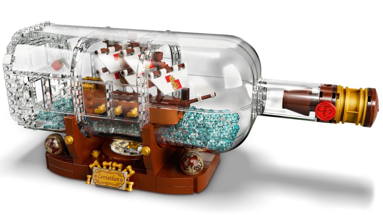 Конструктор Lego Ideas Корабель у пляшці (92177) - фото 1