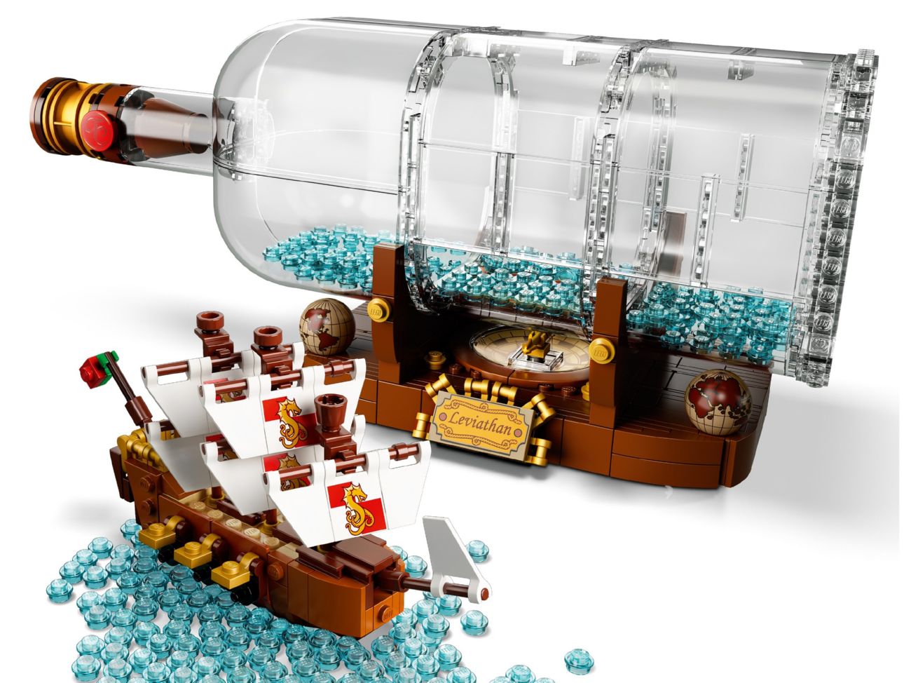 Конструктор Lego Ideas Корабель у пляшці (92177) - фото 3