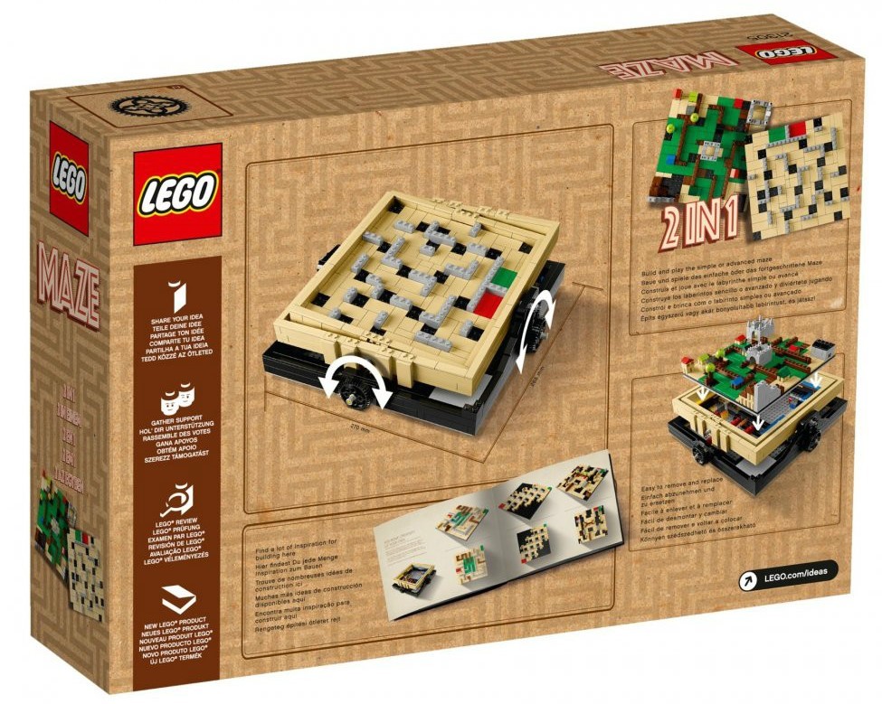 Конструктор Lego Ideas Лабіринт (21305) - фото 5 Конструктор Lego Ideas Лабіринт (21305) - фото 5