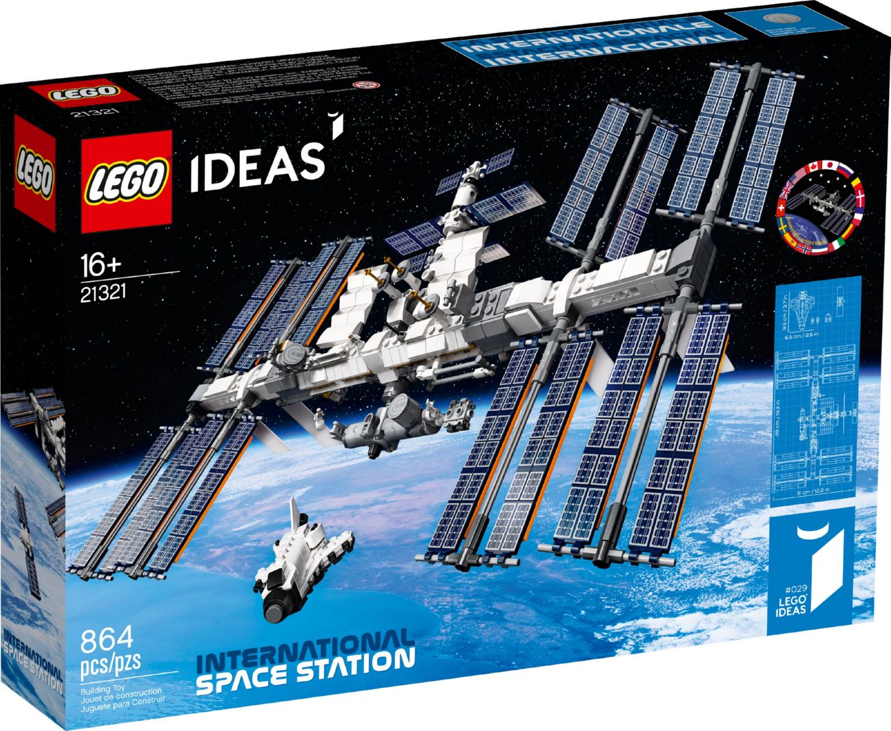 Конструктор Lego Ideas Міжнародна Космічна Станція (21321)