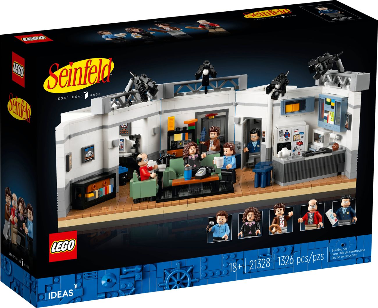 Конструктор Lego Ideas Сайнфелд (21328)