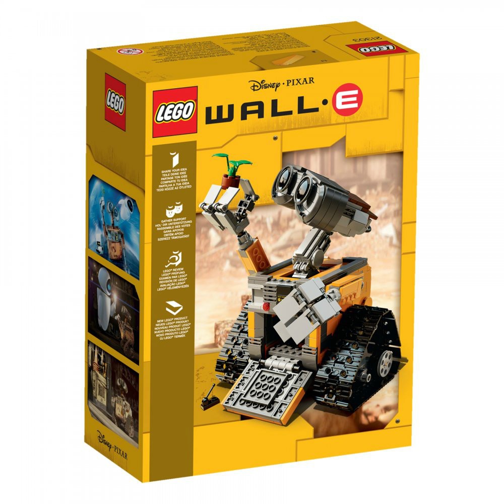 Конструктор Lego Ideas ВАЛЛ-И (21303) - фото 2 Конструктор Lego Ideas ВАЛЛ-И (21303) - фото 2