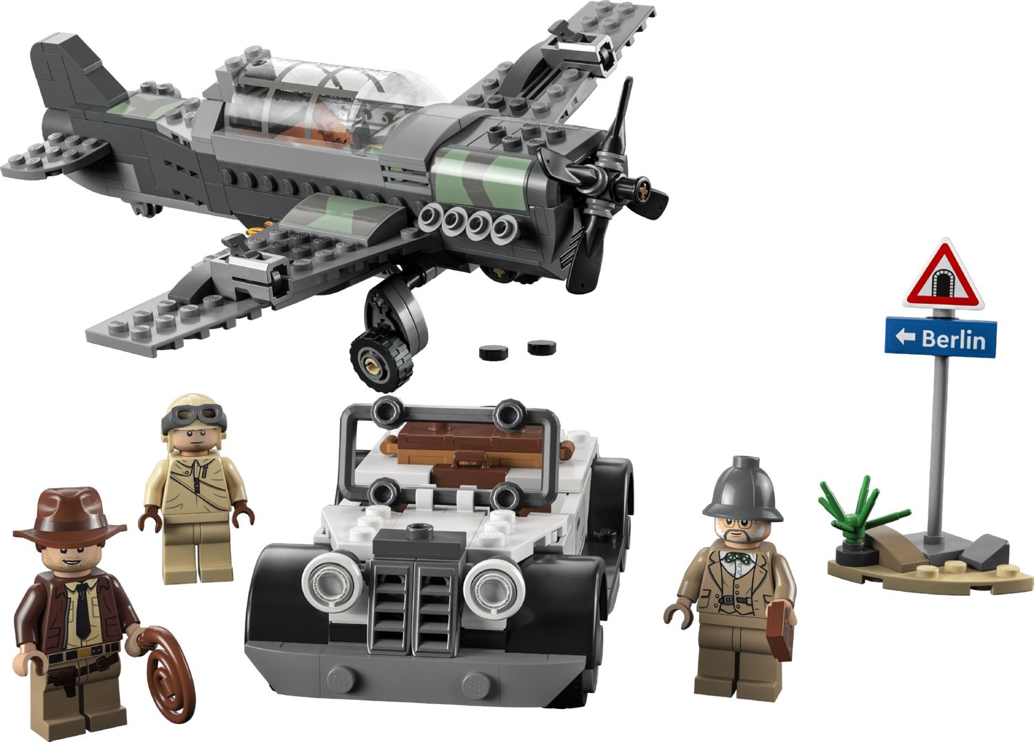 Конструктор Lego Indiana jones Погоня на винищувачі (77012) - фото 1 Конструктор Lego Indiana jones Погоня на винищувачі (77012) - фото 1