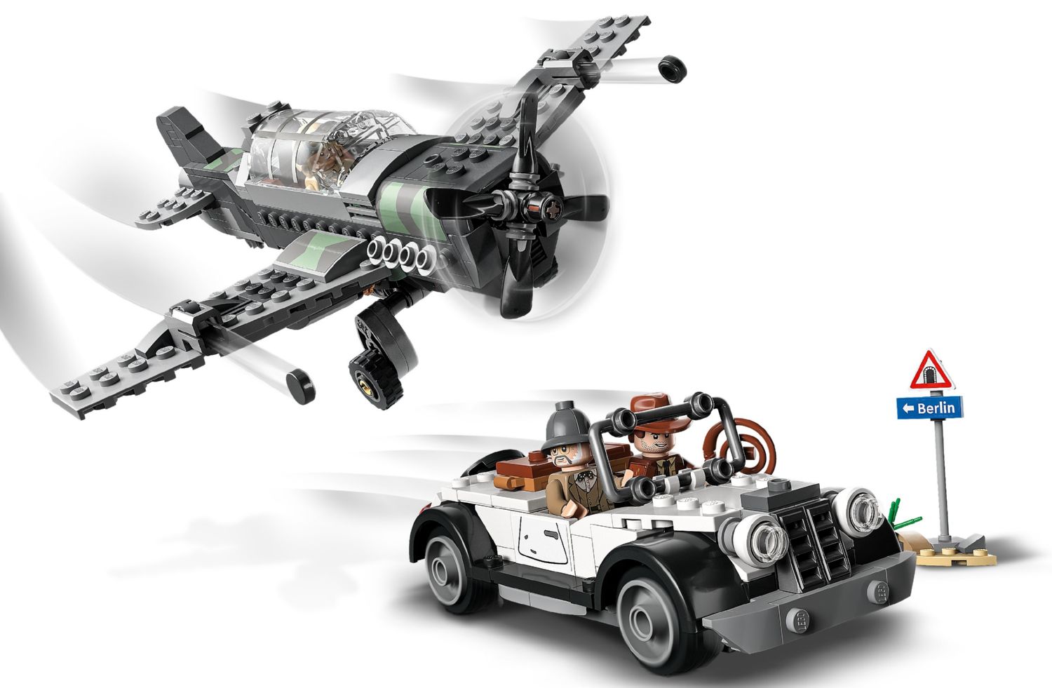 Конструктор Lego Indiana jones Погоня на винищувачі (77012) - фото 2 Конструктор Lego Indiana jones Погоня на винищувачі (77012) - фото 2