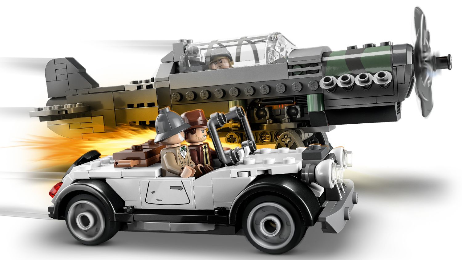 Конструктор Lego Indiana jones Погоня на винищувачі (77012) - фото 4 Конструктор Lego Indiana jones Погоня на винищувачі (77012) - фото 4