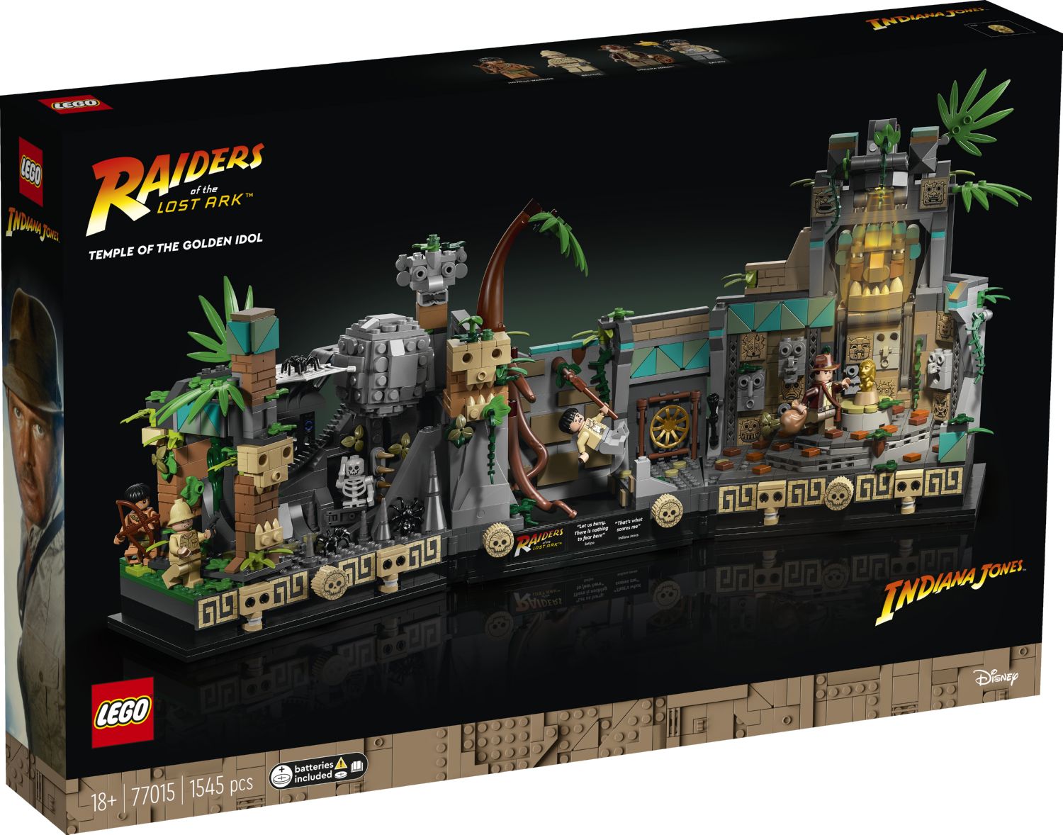Конструктор Lego Indiana Jones Храм золотого ідола (77015)
