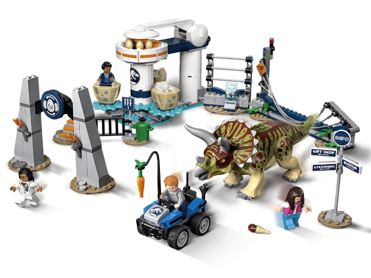 Конструктор Lego Jurassic World Приступ трицератопса (75937) - фото 1
