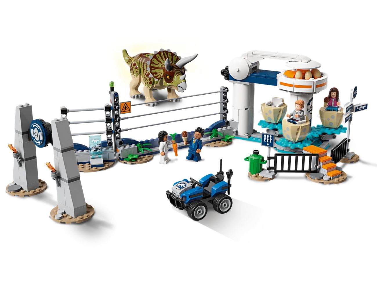 Конструктор Lego Jurassic World Приступ трицератопса (75937) - фото 2