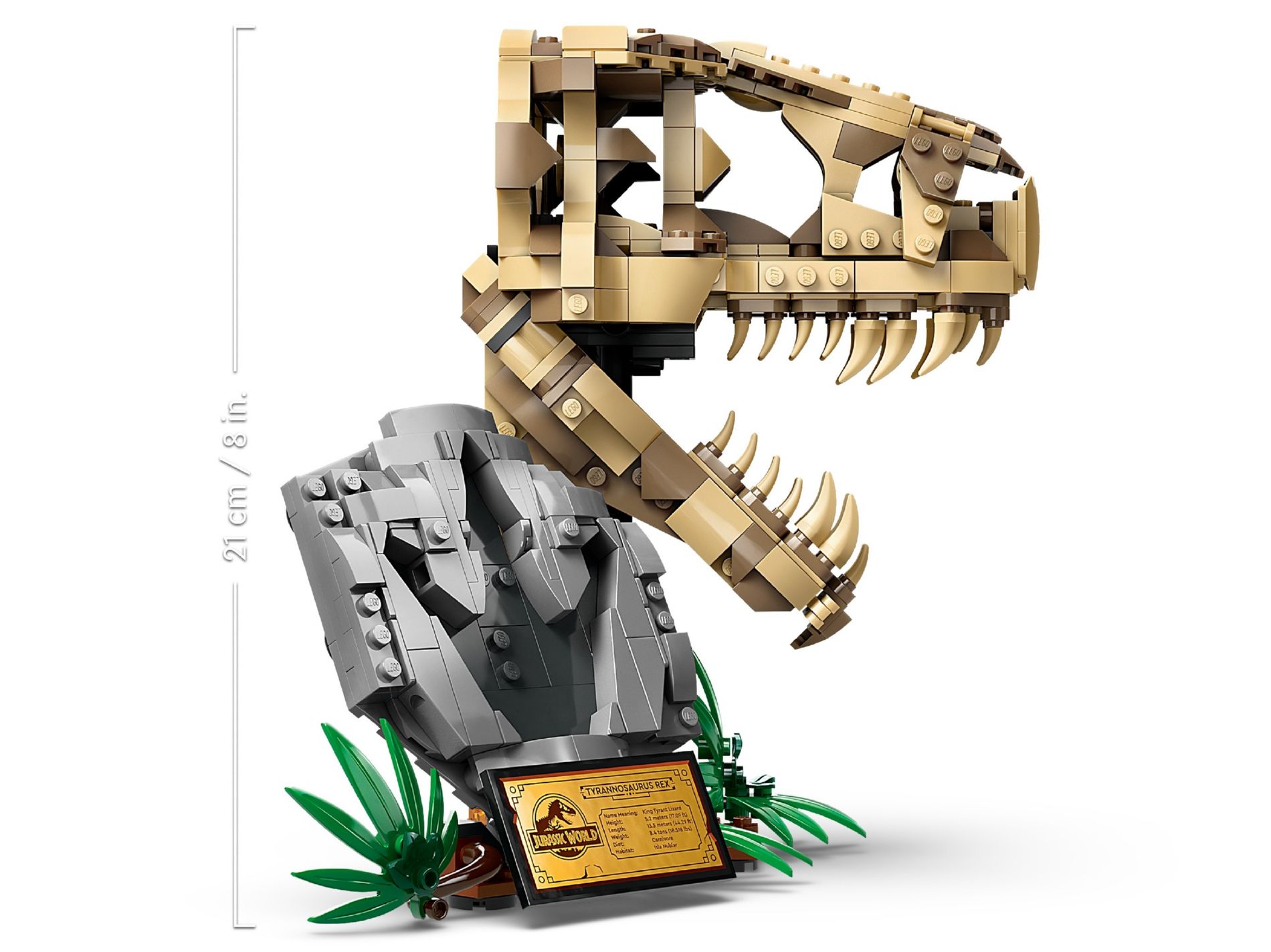 Конструктор Lego Jurassic World Окаменелости динозавров: Череп тираннозавра (76964) - фото 2 Конструктор Lego Jurassic World Окаменелости динозавров: Череп тираннозавра (76964) - фото 2