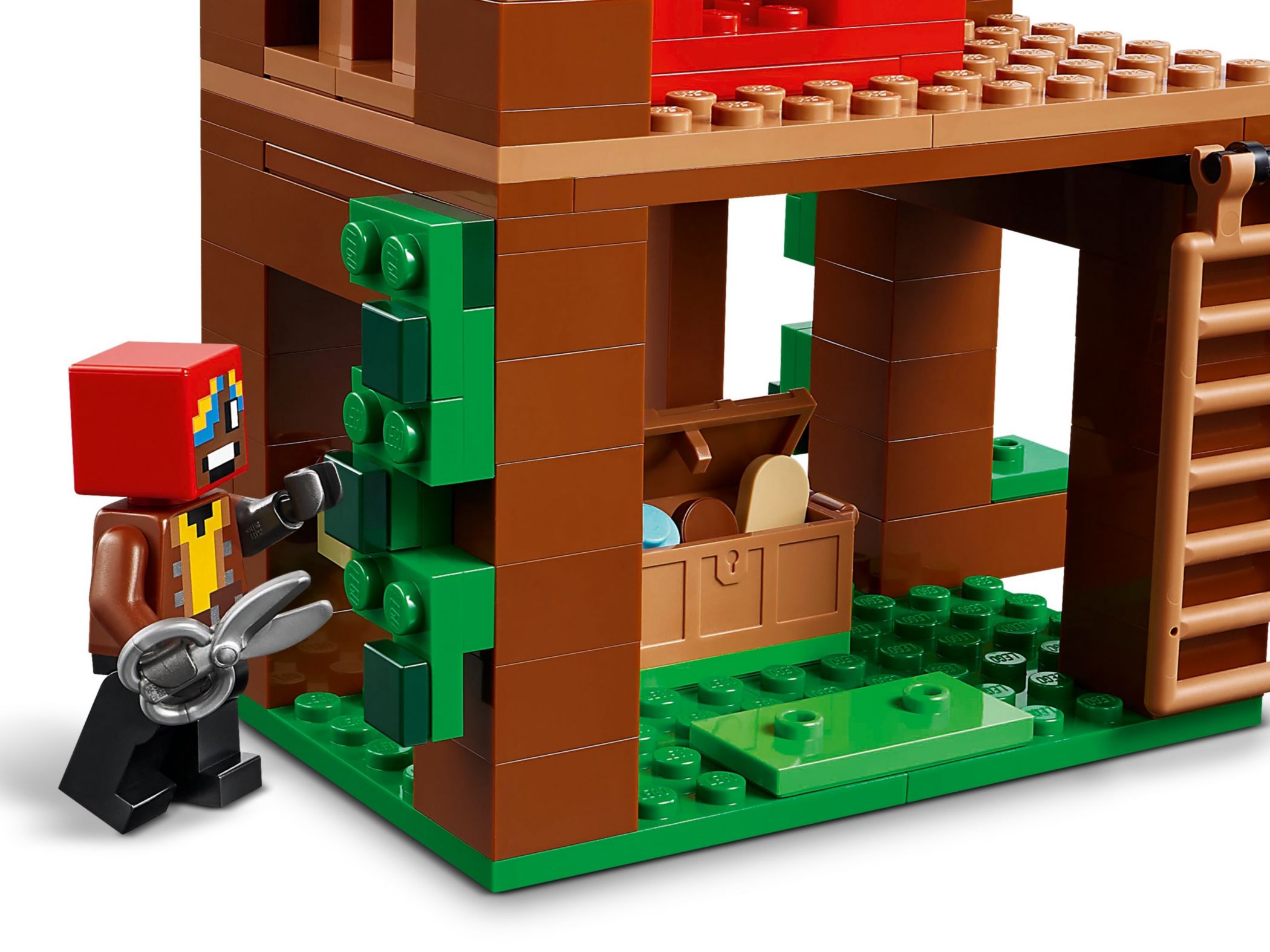 Конструктор Lego Minecraft Будинки для папуг (21282) - фото 5
