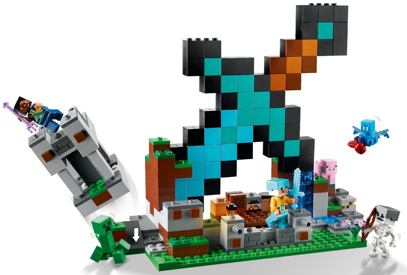 Конструктор Lego Minecraft Форпост із мечем (21244) - фото 3 Конструктор Lego Minecraft Форпост із мечем (21244) - фото 3