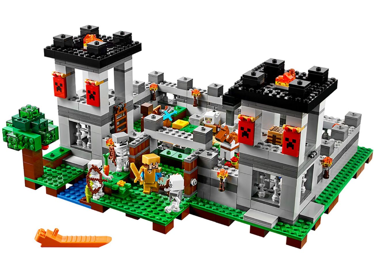 Конструктор Lego Minecraft крепость (21127) - фото 1 Конструктор Lego Minecraft крепость (21127) - фото 1