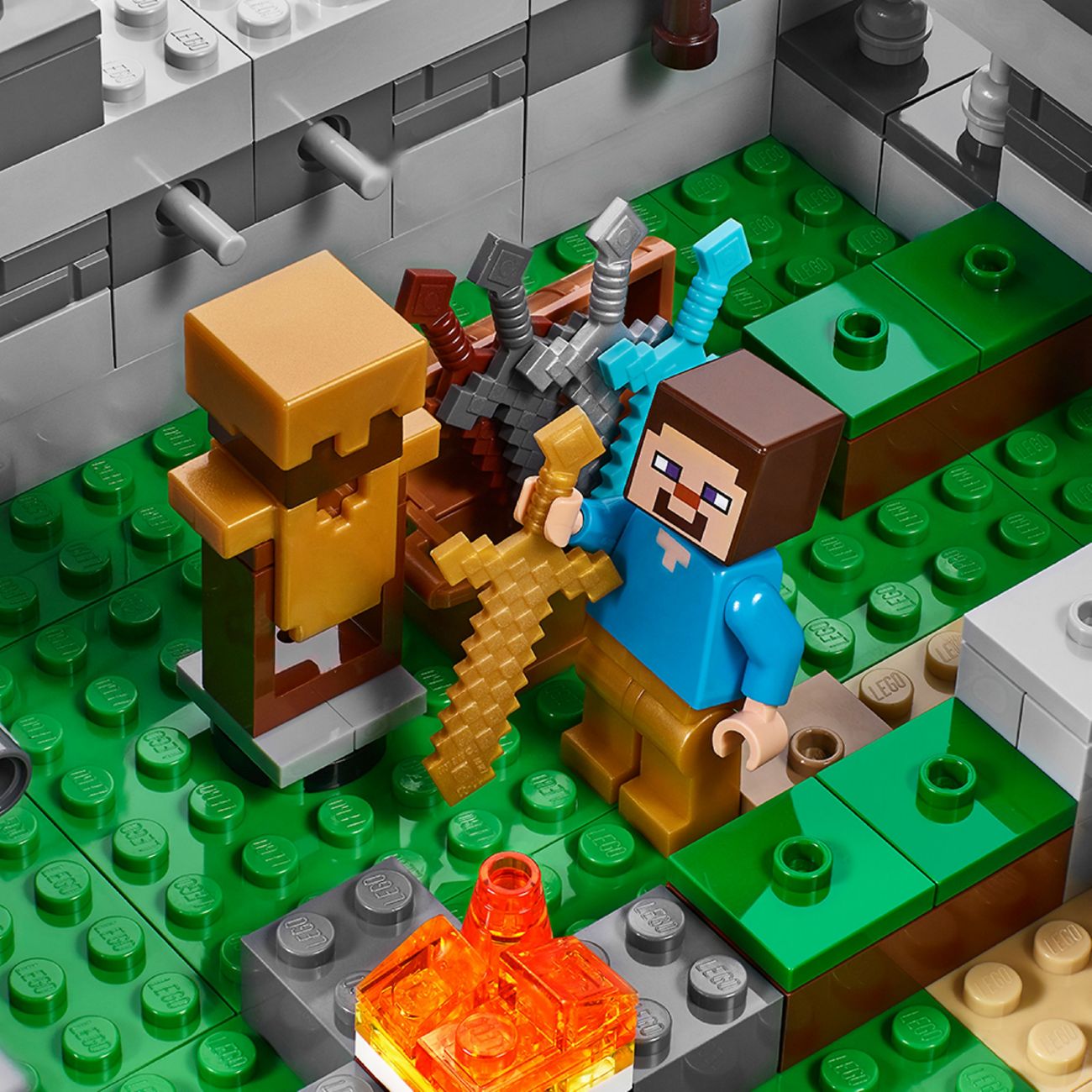 Конструктор Lego Minecraft крепость (21127) - фото 4 Конструктор Lego Minecraft крепость (21127) - фото 4