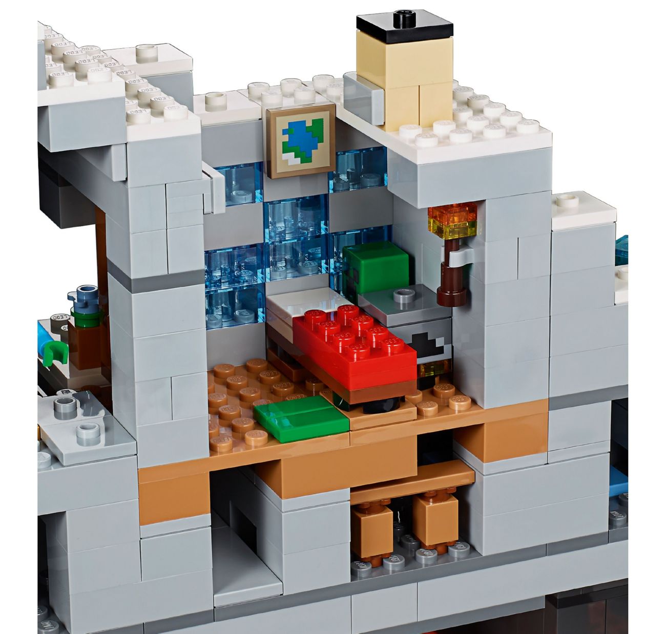 Конструктор Lego minecraft Горная пещера (21137) - фото 3 Конструктор Lego minecraft Горная пещера (21137) - фото 3