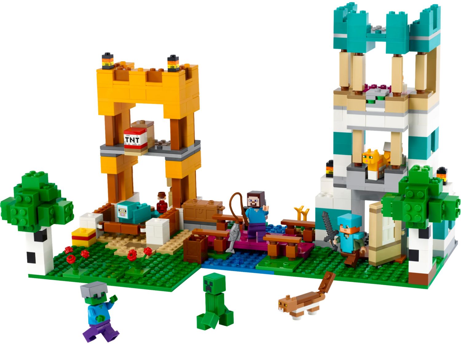 Конструктор Lego Minecraft Ящик для крафта 4.0 (21249) - фото 1