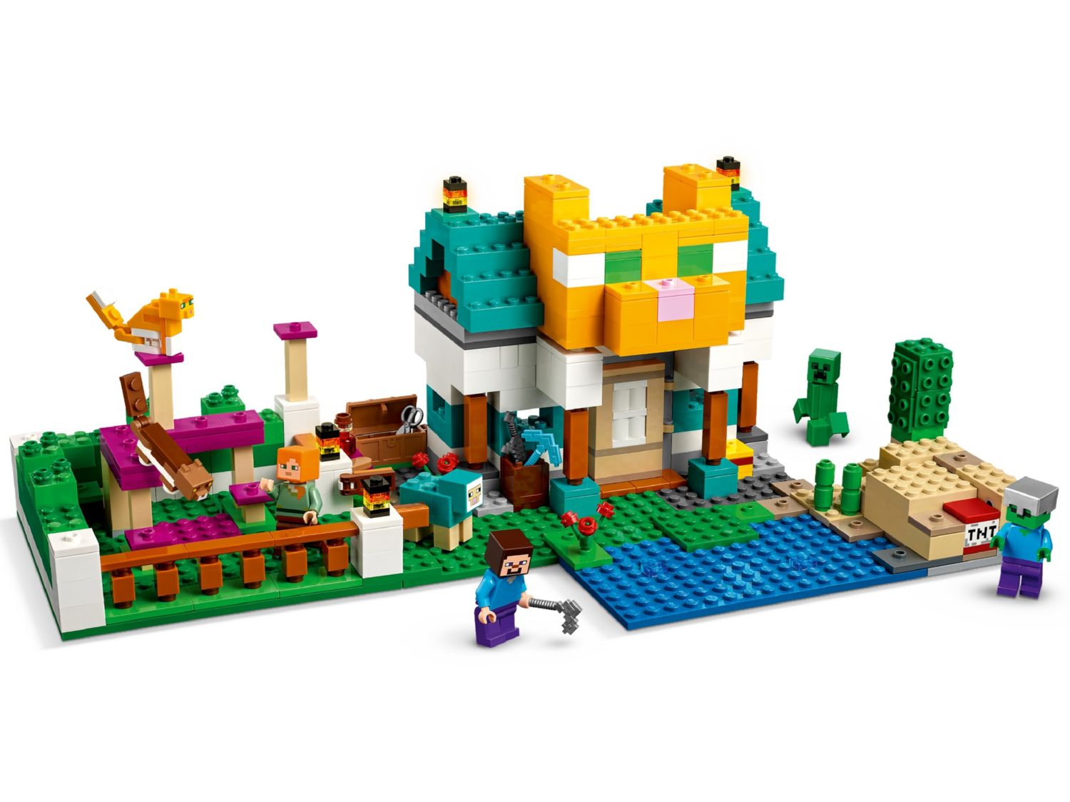 Конструктор Lego Minecraft Ящик для крафта 4.0 (21249) - фото 2