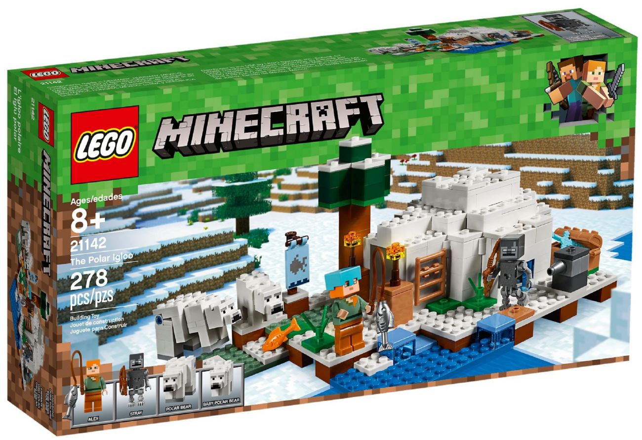 Конструктор Lego Minecraft Иглу (21142)