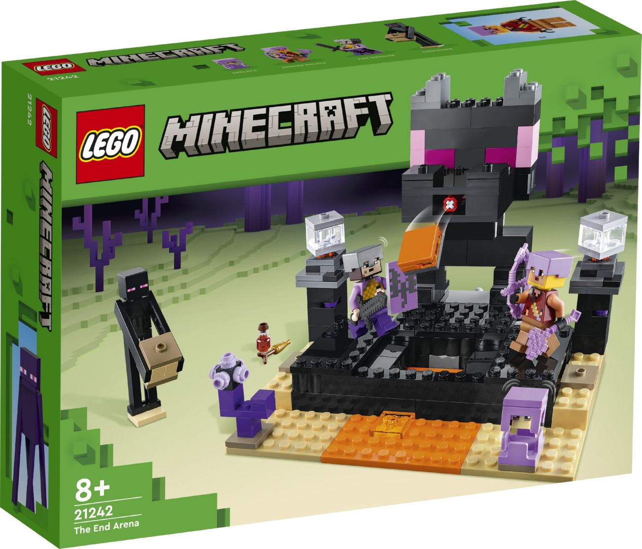Конструктор Lego Minecraft Кінцева арена (21242)