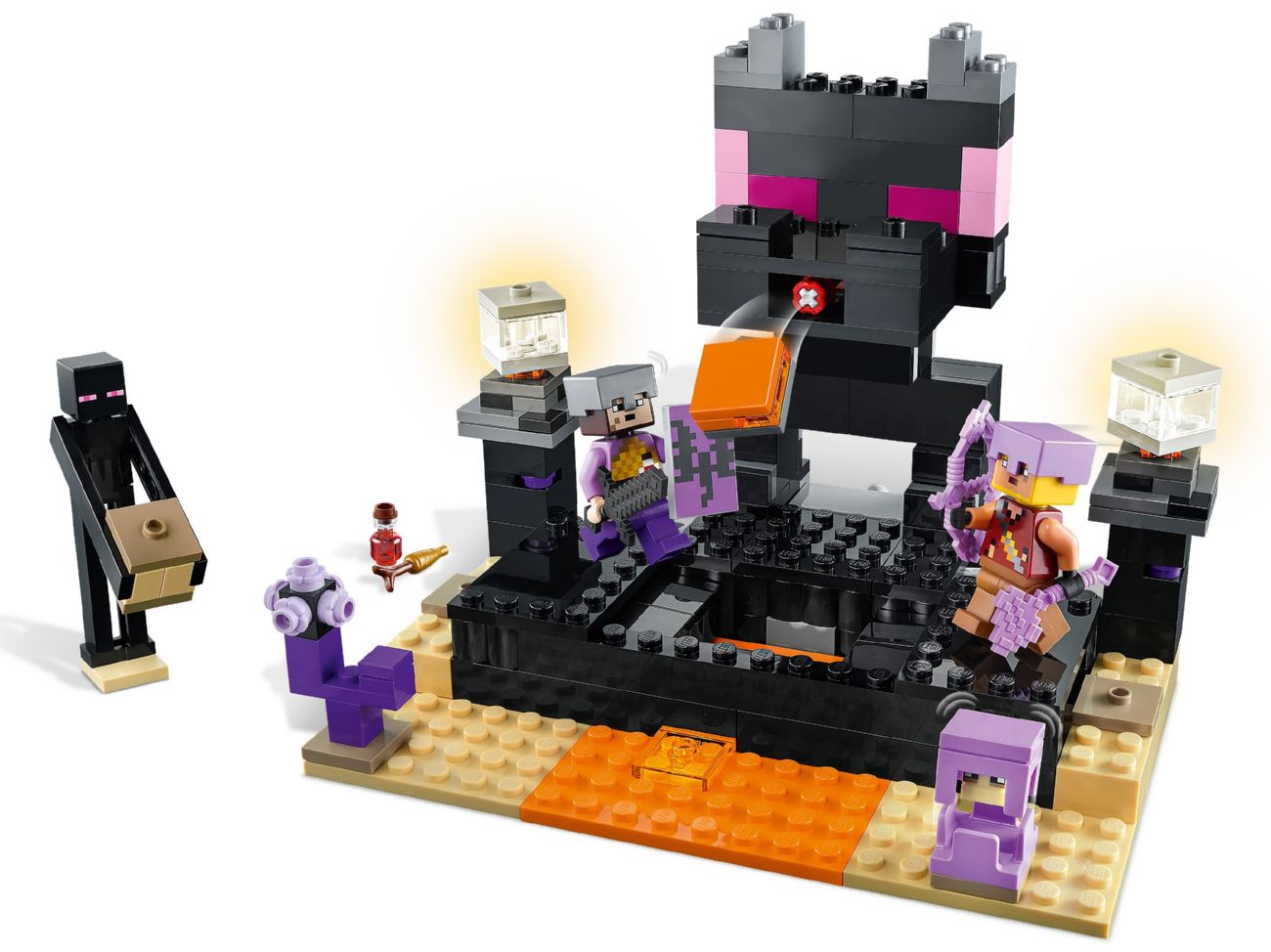 Конструктор Lego Minecraft Кінцева арена (21242) - фото 2 Конструктор Lego Minecraft Кінцева арена (21242) - фото 2
