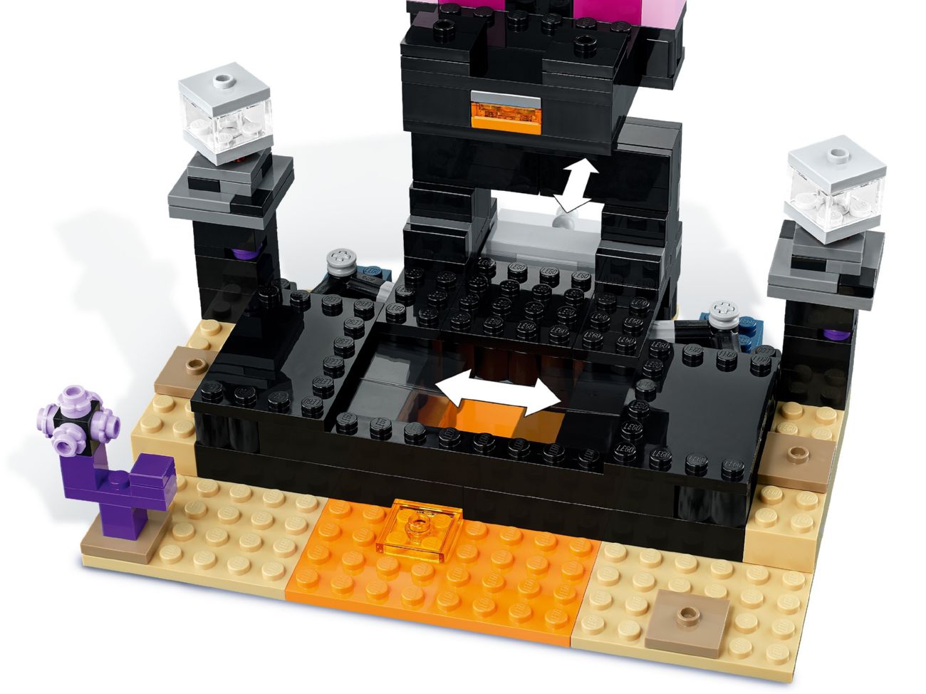 Конструктор Lego Minecraft Кінцева арена (21242) - фото 3 Конструктор Lego Minecraft Кінцева арена (21242) - фото 3