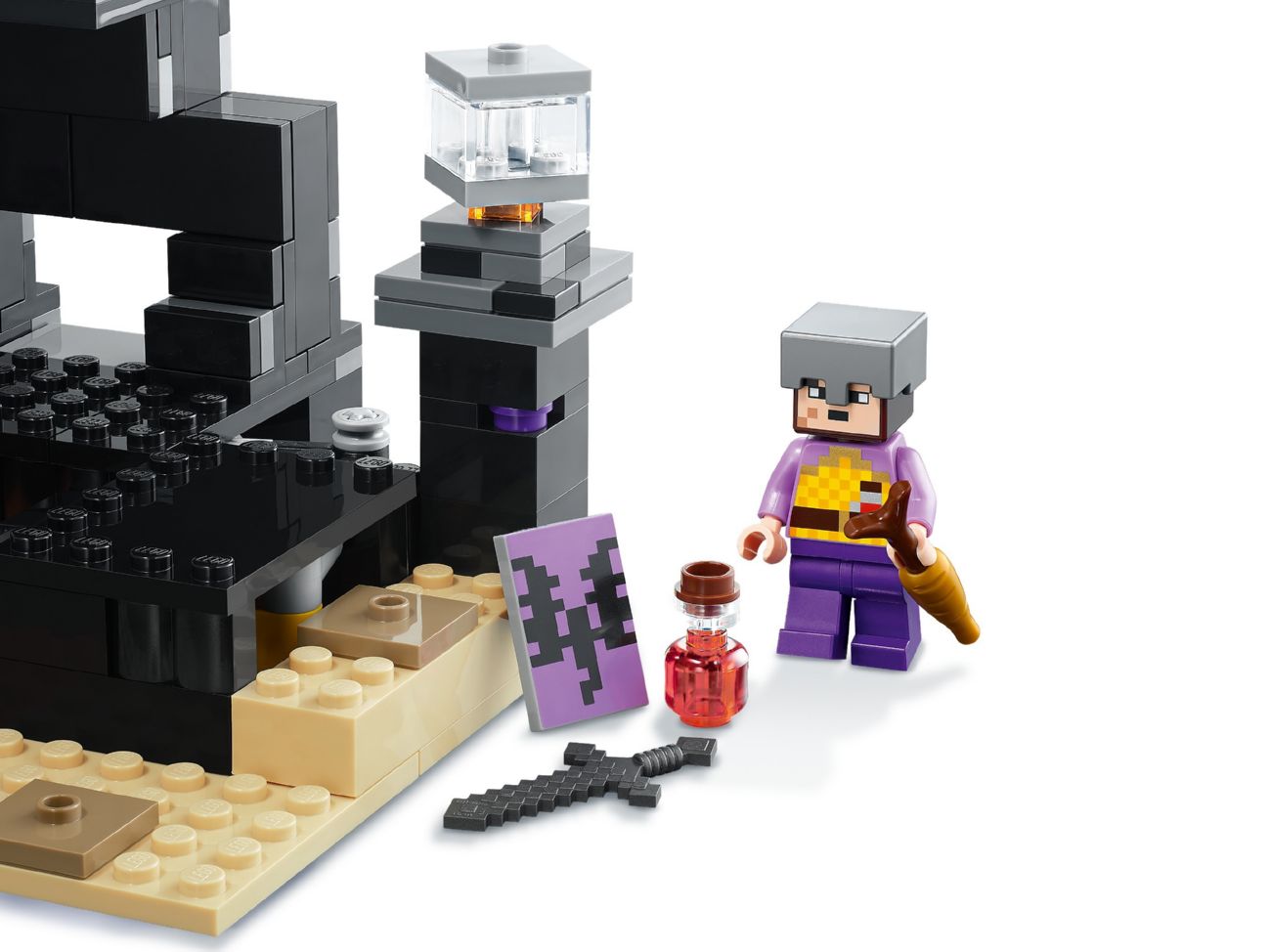 Конструктор Lego Minecraft Кінцева арена (21242) - фото 5 Конструктор Lego Minecraft Кінцева арена (21242) - фото 5