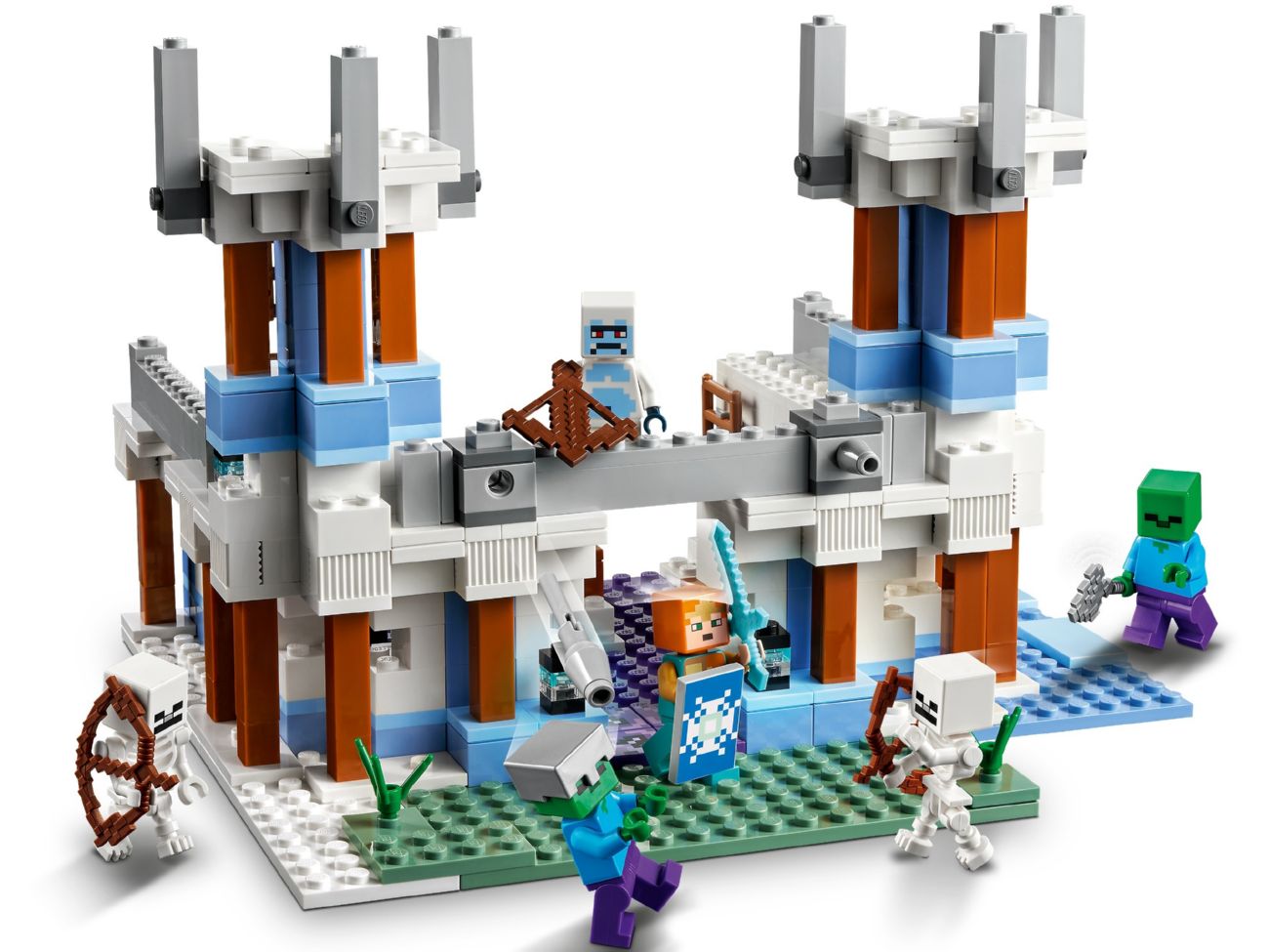 Конструктор Lego Minecraft Ледяной замок (21186) - фото 2