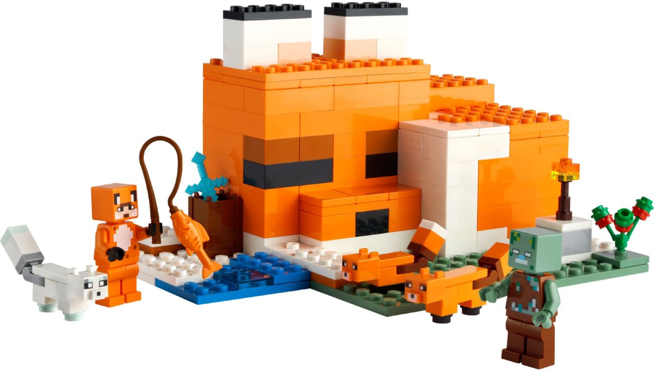 Конструктор Lego Minecraft Лисья хата (21178) - фото 1
