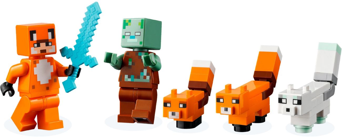 Конструктор Lego Minecraft Лисья хата (21178) - фото 4