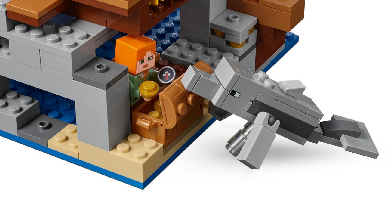 Конструктор Lego Minecraft Пиратский корабль (21152) - фото 4 Конструктор Lego Minecraft Пиратский корабль (21152) - фото 4