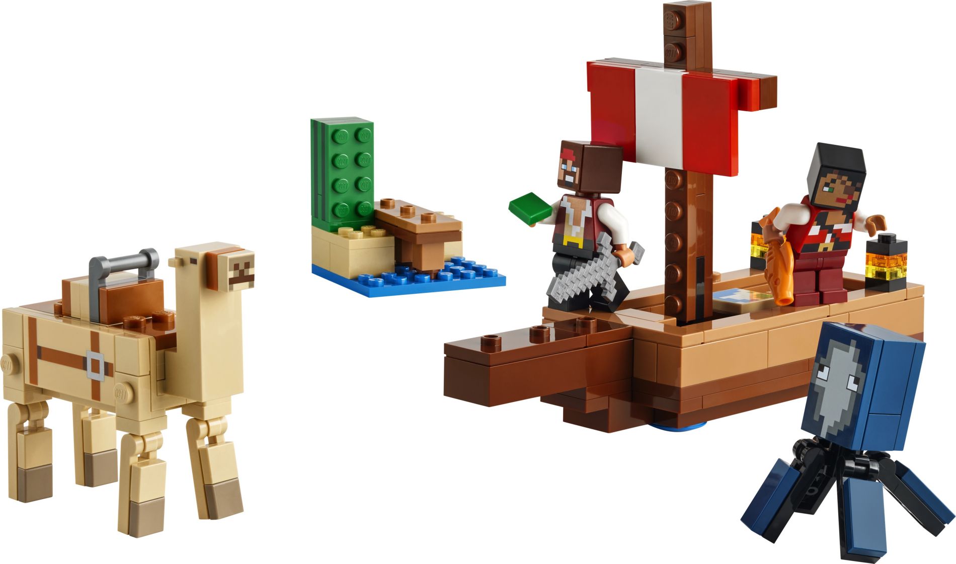 Конструктор Lego Minecraft Путешествие на пиратском корабле (21259) - фото 1 Конструктор Lego Minecraft Путешествие на пиратском корабле (21259) - фото 1