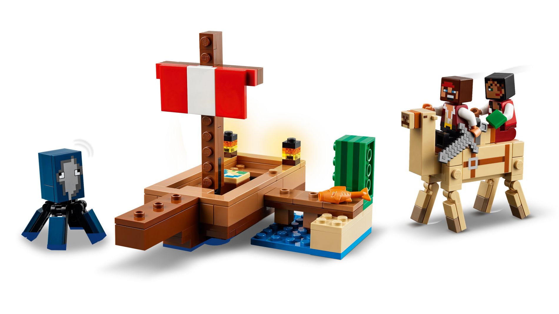 Конструктор Lego Minecraft Путешествие на пиратском корабле (21259) - фото 3 Конструктор Lego Minecraft Путешествие на пиратском корабле (21259) - фото 3