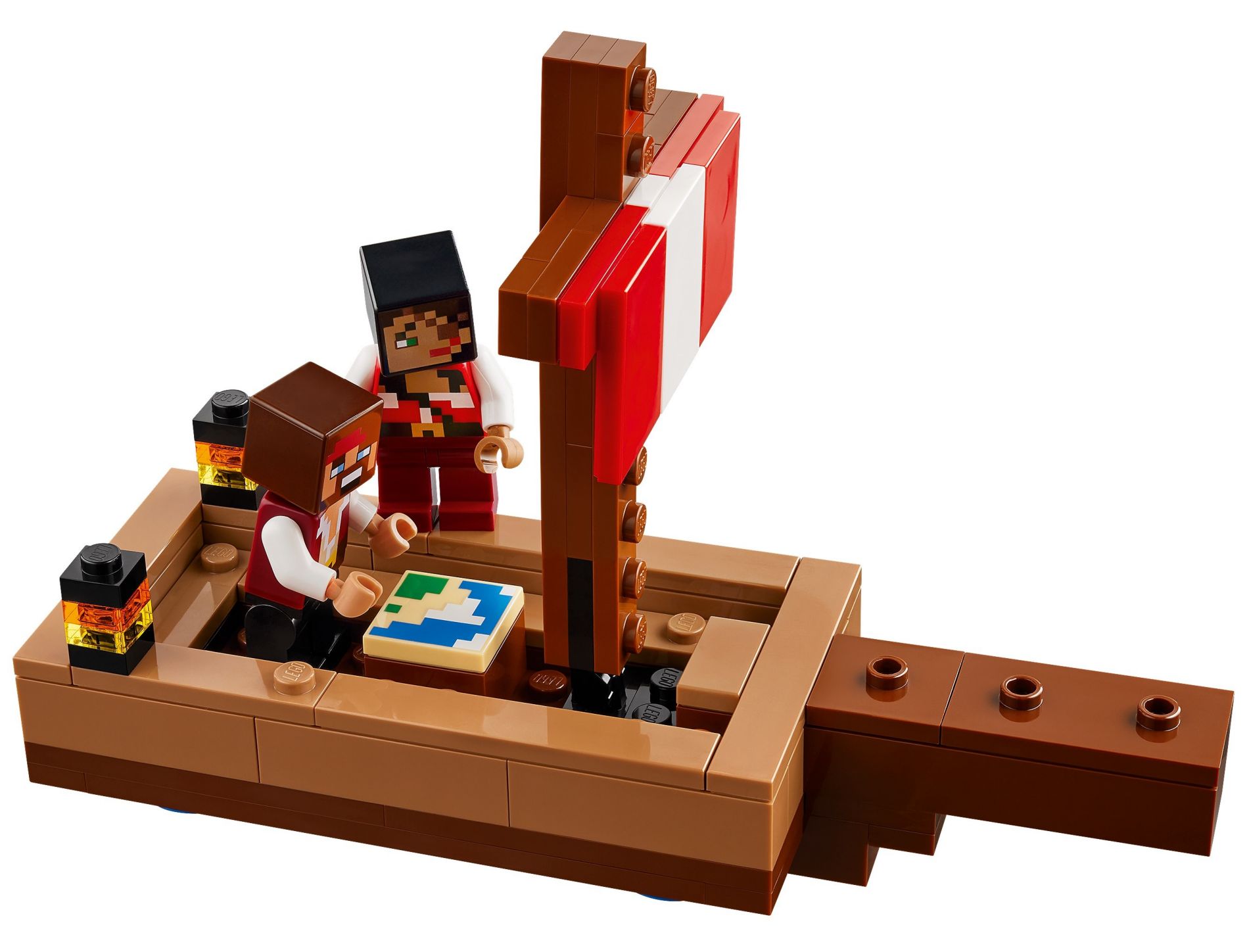 Конструктор Lego Minecraft Путешествие на пиратском корабле (21259) - фото 5 Конструктор Lego Minecraft Путешествие на пиратском корабле (21259) - фото 5
