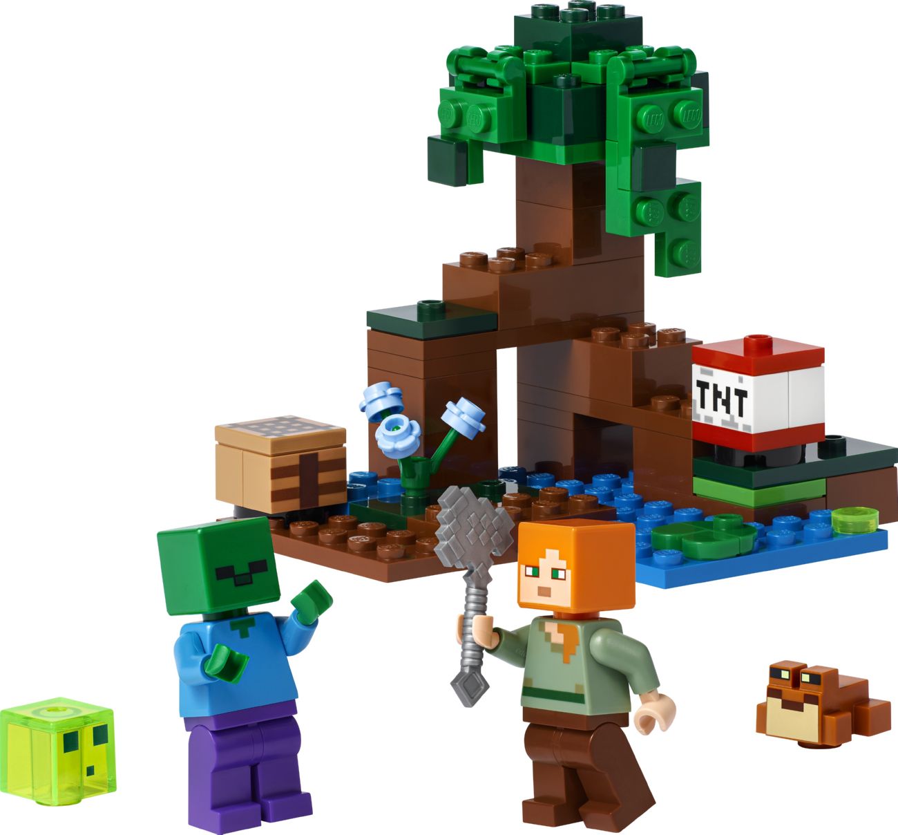 Конструктор Lego Minecraft Пригоди на болоті (21240) - фото 1 Конструктор Lego Minecraft Пригоди на болоті (21240) - фото 1