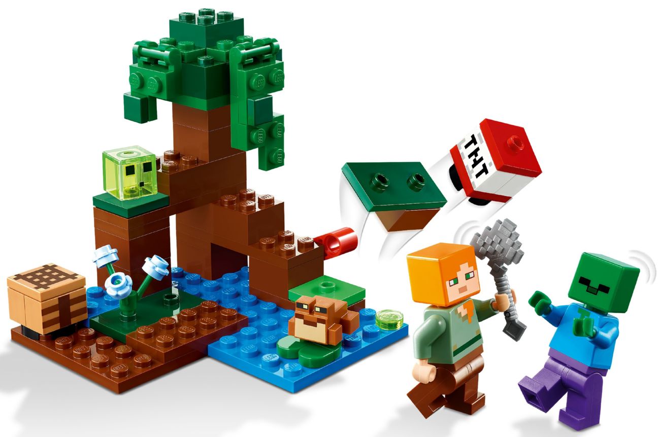 Конструктор Lego Minecraft Пригоди на болоті (21240) - фото 2 Конструктор Lego Minecraft Пригоди на болоті (21240) - фото 2